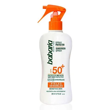 

BABARIA SUN SPRAY SPF50 + SENSITIVE SKIN WATERPROOF 200ML VAPORIZER