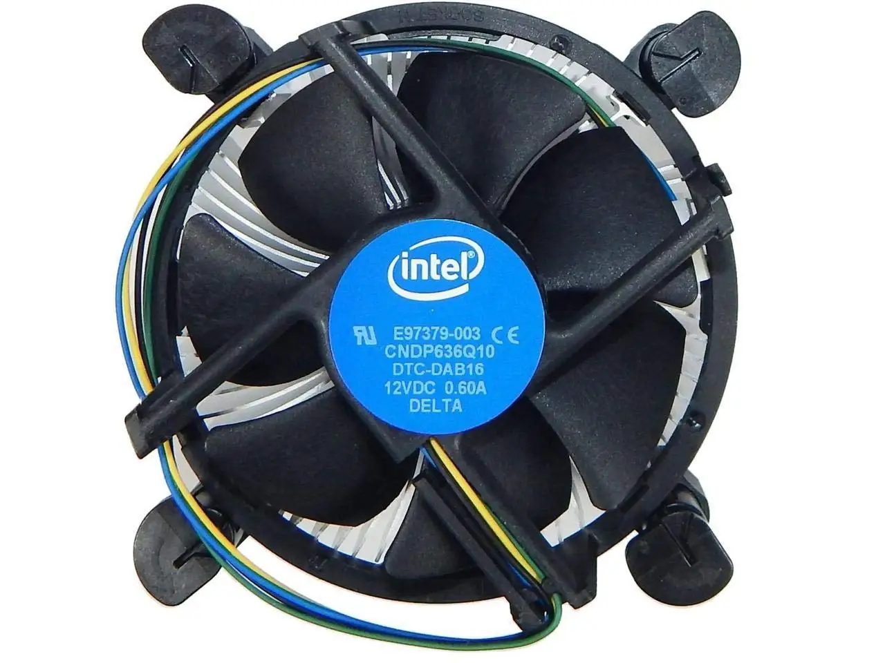 Кулер для процессора с вентилятором 90 мм алюминиевый радиатор Intel E97379-001 Core i3/i5/i7