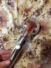 Cabezal de ducha de lluvia de lujo, de mano, anión, alta presión, Gadgets de lluvia para el baño, Ahorrador de agua, cabezal de ducha con encendido/apagado