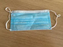 Mascarilla médica desechable no tejida, máscara quirúrgica de 3 capas con filtro, transpirable, antipolvo