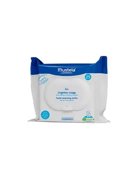 

MUSTELA-MUSTELA WIPES FACIAL 25U