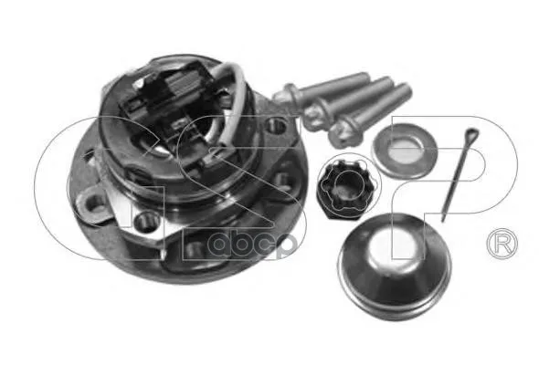 Ступица С Подшипником Opel Astra G/Zafira A 98-05 Пер. Abs(5отверстий) Gsp 9333029k GSP арт. 9333029K