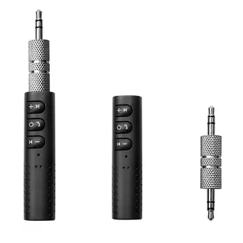 

Laval clip 3.5mm audio receiver MP3 player AUX stick 3.5mm receiver selfie music control phone control