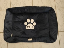 Pet-Bed Puppy Kennel Large Dog Waterproof House Cat-Litter Paw-Print for Four-Seasons