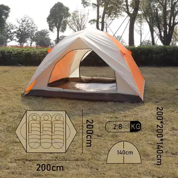 

3-х person tent Jack Wolfskin-jws004