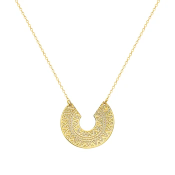 

Silver necklace sunlight sample 925