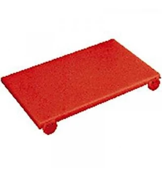 

Rectangular chopping block with latches 32,5 X53 Red