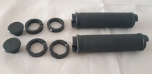 Empuñaduras de cubierta para manillar de bicicleta de montaña, suaves, antideslizantes, 2 uds./1 par
