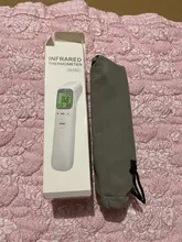 Termómetro infrarrojo Digital para la frente, herramienta de medida de la fiebre sin contacto para bebés y adultos