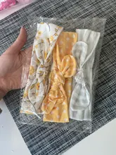 3 unids/lote/rayas/impresión de dibujos animados flor arco elástico diademas turbante para niños pequeños banda pelo bebé niña arcos accesorios para el cabello