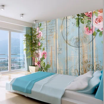 

Wall mural-Vintage garden - 400x280 cm