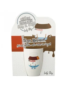 

Cup with message from LOVELY STORY®We're made for each other.
