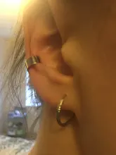Pendientes de Clip de Cruz Simple para mujer y niña, 2 uds., aretes de Zirconia cúbica con perlas, Clip para oreja sin joyería Piercing