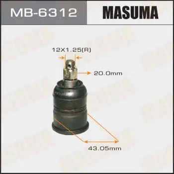 Опора шаровая нижняя Honda Accord 03 MASUMA MB6312