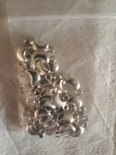 Lote de 20 Uds. De abalorios de Luna antigua, de plata, de Ángel, accesorios de joyería, abalorios de estrella y Luna DIY, venta al por mayor