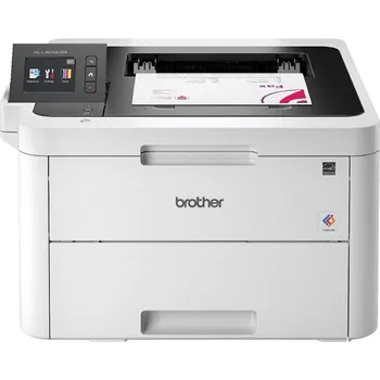 

Brother wifi laser color printer hl-l3270cdw- 24/24ppm-duplex-tray 250 sheets-nfc-lan - usb 2.0 - toner tn247/tn243