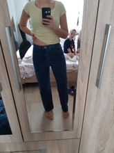 Leg-Jeans Trousers Clothing Pants Bottom Vintage Streetwear High-Waist Wide Baggy Denim