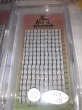 MASSCAKU-extensiones de pestañas prefabricadas, 16 líneas, volumen ruso, 2d/3d/4d/5d/6d, Tallo largo