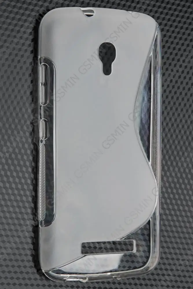Silicone cover for Alcatel One Touch pop S9 7050y S-line TPU case (transparent matte) | Мобильные телефоны и аксессуары