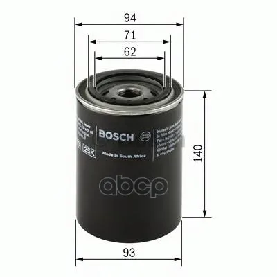 Фильтр Масляный Bosch арт. 0451104065