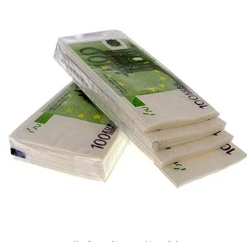 

PAPER NAPKINS 100 EUROS