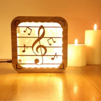

Table lamp night light bedside lamp decorative lamp desk lamp wood lamps handmade left key figurine lamp lighting decor turkish