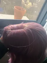 AOSI-Peluca de pelo Natural con flequillo para mujer, cabello corto sintético ondulado, rosa, morado, negro, Bob, fibra resistente al calor, Cosplay, pelucas de Lolita