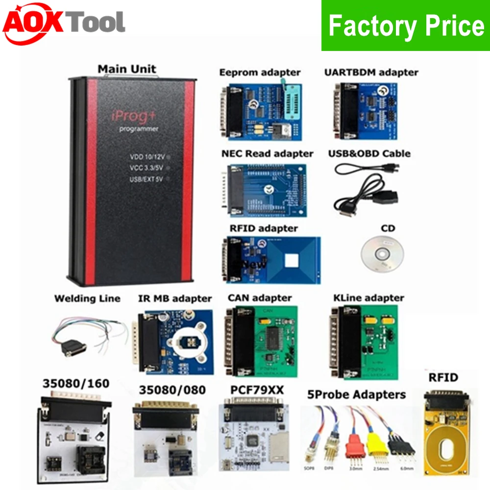 Best Price Latest Version Iprog+ Programmer Iprog Pro Iprog Plus Iprog 777 Iprog PLUS 7 Till 2019 Replace Carprog/Digiprog/Tango