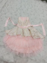Vestido de flores con bordado vintage para niña pequeña, ropa de ceremonia con tutú, traje elegante de fiesta, vestidos de princesa para niña, moda para niño