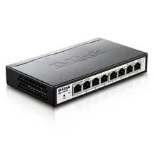 Настольный коммутатор D-Link EasySmart DGS-1100-08 8 см, соответствует стандартам RJ45 16 Гбит/с 1 Гбит/s черный