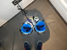 Youpin-secador de zapatos eléctrico portátil, esterilización de zapatos, desodorización, secado constante de temperatura, enchufe europeo