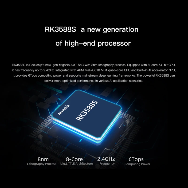 ̼ M3 ǻ PC Ĩ RK3588S TV ڽ κ, 8K AI 8 ھ LPDDR4 NPU 6 ž, ȵ̵  11  ̼ OS 