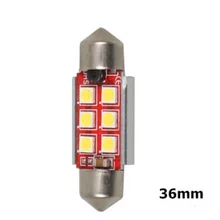 Car LED lamp 30-30-36mm(Red