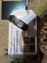 Microscopio Digital profesional con USB, endoscopio electrónico con aumento de cámara y soporte de elevación, 1000X 1600X, 8 LED, 2MP