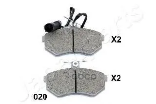 Pa-020af_колодки Дисковые Передние! Chery Tiggo 1.6-2.0 02 Japanparts Pa020af Japanparts арт. PA020AF