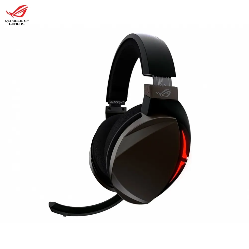 Черный Профессиональная компьютерная игровая гарнитура ASUS ROG STRIX FUSION 300 - Цвет: Черный