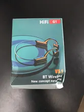 Auriculares deportivos G1 con Bluetooth 5,0, cascos inalámbricos con gancho para la oreja, de conducción de hueso de aire, estéreo, HIFI, con micrófono