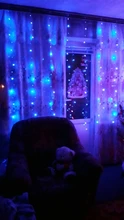 Light USB Window-String-Lights Led Curtain Remote-Control Party-Decoration Fairy-Christmas-Garland