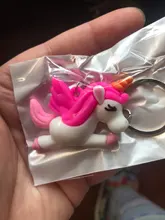 LLavero de PEGASO de unicornio para hombre y mujer, colgante de anillo con personalidad creativa, bolsa de llavero para parejas, venta al por mayor