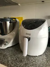 MIUI 4.6L Electric Air Fryer Oven MI-CYCLONE 360°Baking LED Touchscreen Deep Fryer without