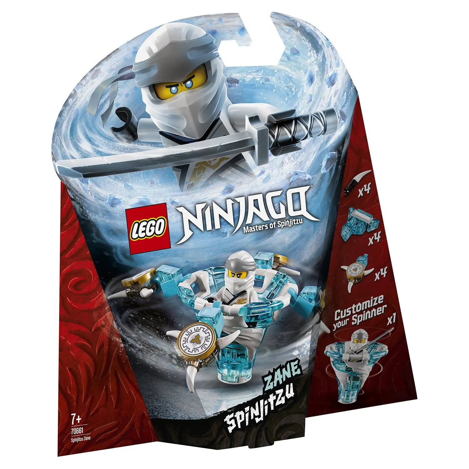 Конструктор LEGO Ninjago Зейн мастер Кружитцу 70661|Блочные конструкторы| |
