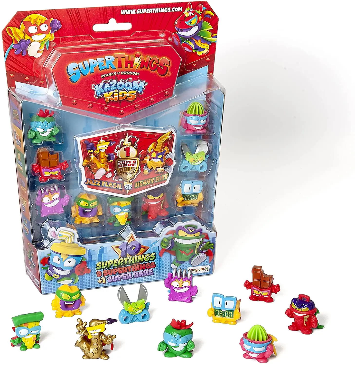 Blister SUPERZINGS Kazoom Kids-Series 8-contains 9 superthings + 1