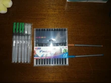 Pincel de acuarela autohumectante de nailon suave, 6 uds., pincel de agua para caligrafía, Gouache acrílico, suministros de arte de pintura