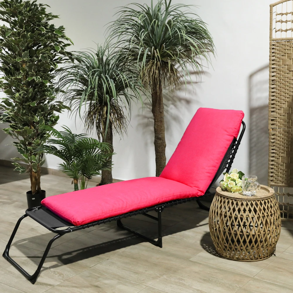 Tumbona Exterior, Jardín, plegable - hiperBUY