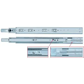 

GUIA CAJON 55CM TELESCOPIC EUROLAT ZINC WITH BRAKE