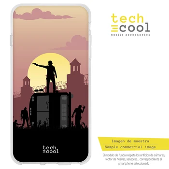 

FunnyTech®Silicone Case for Samsung Galaxy J6 plus/J6 + L Design The walking Dead vers.1