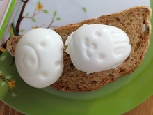 Boiled Egg Mold Cute Cartoon 3D Egg Ring Mould Bento Maker Cutter Decorating Egg Tool