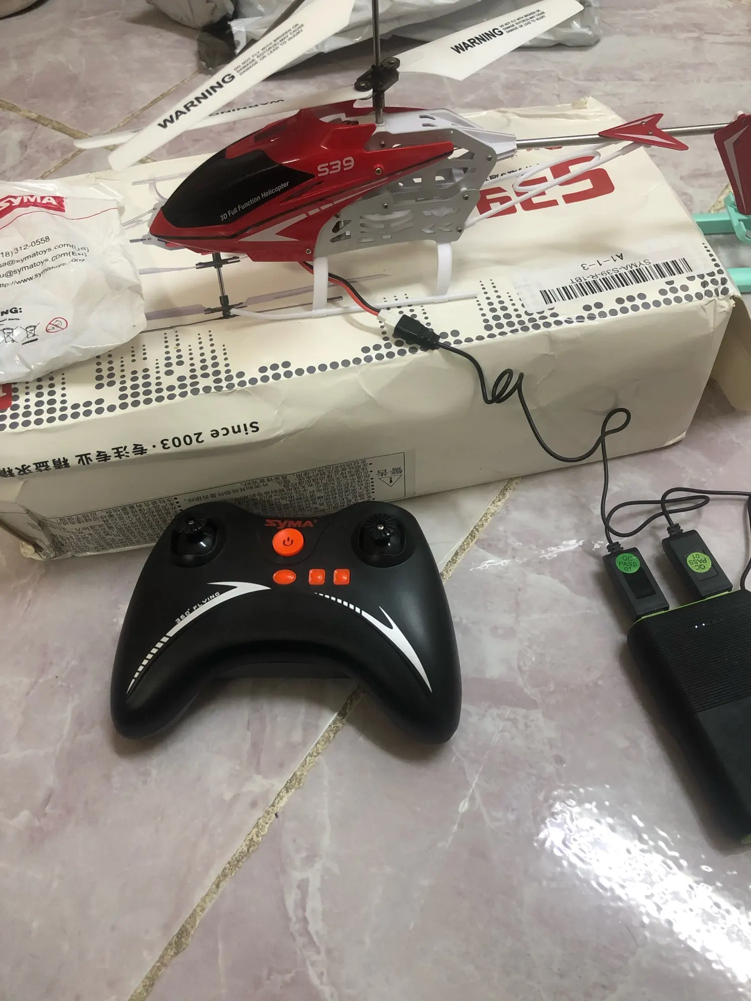 RC Helicopter S39 2.4GHz 3CH with Gyro 