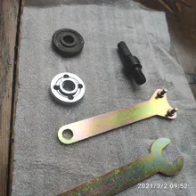 Kit de taladro para agujeros, amoladora angular, adaptador de mandril, soporte de disco, herramientas eléctricas, M10/16mm