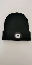 Gorro con luz LED para hombre y mujer, gorro de punto de Hip Hop para caza, Camping, correr, regalos de Navidad para hombre y mujer